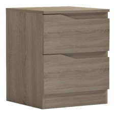 Κομοδίνο Verena pakoworld sonoma 40x40x50εκ Κομοδίνο Verena pakoworld sonoma 40x40x50εκ