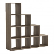 Βιβλιοθήκη Scala pakoworld sonoma 129.5x29x129.5εκ