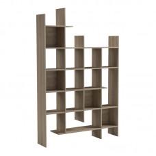 Βιβλιοθήκη Manco pakoworld sonoma 122x25.5x188εκ Βιβλιοθήκη Manco pakoworld sonoma 122x25.5x188εκ