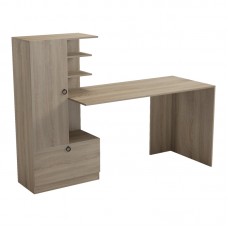 Γραφείο εργασίας με βιβλιοθήκη Felanbo pakoworld sonoma 160x60x125εκ Γραφείο εργασίας με βιβλιοθήκη Felanbo pakoworld sonoma 160x60x125εκ