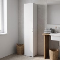 Ντουλάπα-στήλη Anira pakoworld λευκό 30x30x180εκ Ντουλάπα-στήλη Anira pakoworld λευκό 30x30x180εκ
