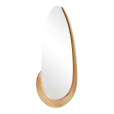 Καθρέπτης οβάλ Marly pakoworld mdf σε φυσική απόχρωση 50.5x4x127εκ Καθρέπτης οβάλ Marly pakoworld mdf σε φυσική απόχρωση 50.5x4x127εκ