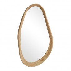Καθρέπτης οβάλ Baloa pakoworld mdf σε φυσική απόχρωση 44x4x80εκ Καθρέπτης οβάλ Baloa pakoworld mdf σε φυσική απόχρωση 44x4x80εκ