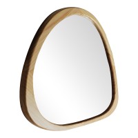 Καθρέπτης Ione pakoworld MDF σε φυσική απόχρωση 55x2,5x60 εκ Καθρέπτης Ione pakoworld MDF σε φυσική απόχρωση 55x2,5x60 εκ