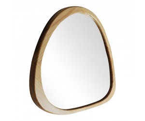 Καθρέπτης Ione pakoworld MDF σε φυσική απόχρωση 55x2,5x60 εκ Καθρέπτης Ione pakoworld MDF σε φυσική απόχρωση 55x2,5x60 εκ