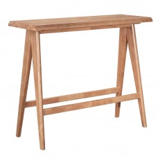 Τραπέζι Bar Winslow pakoworld ξύλο rubberwood ανοικτό καρυδί 120x45x100εκ Τραπέζι Bar Winslow pakoworld ξύλο rubberwood ανοικτό καρυδί 120x45x100εκ