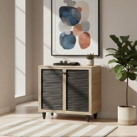 Παπουτσοθήκη-ντουλάπι Ronan pakoworld χρώμα φυσικό 70.5x35x66εκ