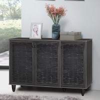 Παπουτσοθήκη-ντουλάπι Ronan pakoworld χρώμα wenge 105x35x66εκ