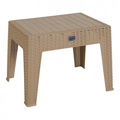 Τραπέζι Cosmic pakoworld PP cappucino 55x40x43.5εκ