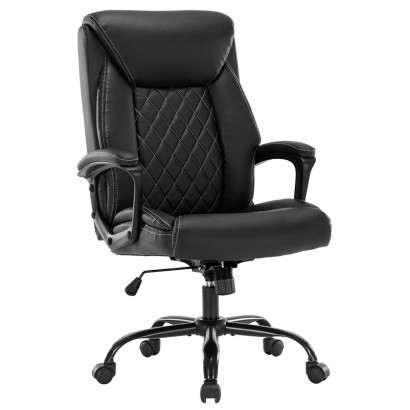 Καρέκλα γραφείου διευθυντή Victory pakoworld pu μαύρο