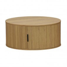 Τραπέζι σαλονιού Scandi pakoworld MDF σε φυσική απόχρωση Φ80x35.5εκ Τραπέζι σαλονιού Scandi pakoworld MDF σε φυσική απόχρωση Φ80x35.5εκ