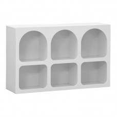 Μπουφές Emersi pakoworld με ράφια mdf σε λευκή απόχρωση 120x35x76εκ Μπουφές Emersi pakoworld με ράφια mdf σε λευκή απόχρωση 120x35x76εκ