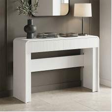 Κονσόλα Zeplen pakoworld λευκό mdf 110x38x75εκ Κονσόλα Zeplen pakoworld λευκό mdf 110x38x75εκ