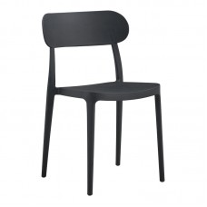 Καρέκλα Amvroan στοιβαζόμενη pakoworld με UV protection ανθρακί pp 51x49x79.5εκ Καρέκλα Amvroan στοιβαζόμενη pakoworld με UV protection ανθρακί pp 51x49x79.5εκ