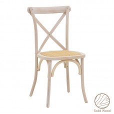 Καρέκλα Dylon pakoworld στοιβαζόμενη white wash ξύλο οξιάς-έδρα φυσικό rattan 48x52x89εκ Καρέκλα Dylon pakoworld στοιβαζόμενη white wash ξύλο οξιάς-έδρα φυσικό rattan 48x52x89εκ
