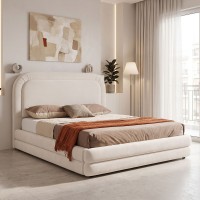 Κρεβάτι διπλό Arlia pakoworld μπεζ ύφασμα 160x200εκ Κρεβάτι διπλό Arlia pakoworld μπεζ ύφασμα 160x200εκ