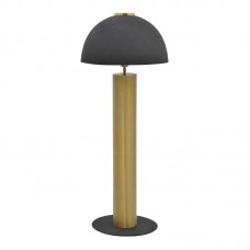 Φωτιστικό δαπέδου Cableler Inart Ε27 μαύρο μέταλλο Φ46x114εκ