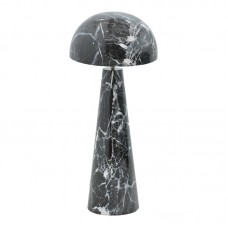 Φωτιστικό δαπέδου Flozer Inart Ε27 μαυρο μαρμάρου μέταλλο Φ36.5x79εκ