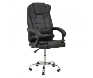 Καρέκλα γραφείου διευθυντή Toronsi pakoworld μαύρο pu 60x68x128εκ Καρέκλα γραφείου διευθυντή Toronsi pakoworld μαύρο pu 60x68x128εκ