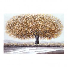 Πίνακας σε καμβά Forestree 3D Inart 90x3x60εκ