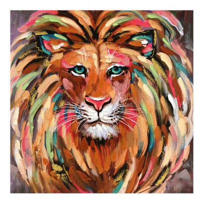 Πίνακας σε καμβά Martin Inart 80x3x80εκ