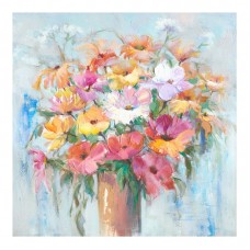 Πίνακας σε καμβά Spino II Inart 80x3x80εκ