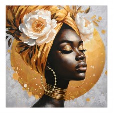 Πίνακας σε καμβά Giara 3D Inart 100x3x100εκ