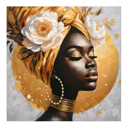 Πίνακας σε καμβά Giara 3D Inart 100x3x100εκ