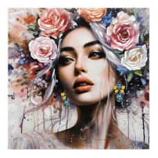 Πίνακας σε καμβά Prima Ι Inart 100x3x100εκ