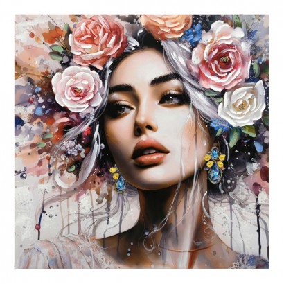 Πίνακας σε καμβά Prima Ι Inart 100x3x100εκ