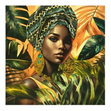 Πίνακας σε καμβά Gangalo Ι 3D Inart 100x3x100εκ