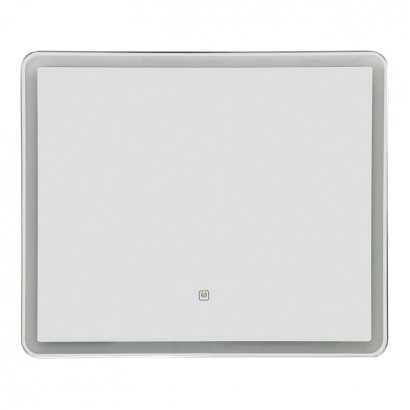 Καθρέπτης Led Quadrou pakoworld pp-αλουμίνιο 60x3x50εκ