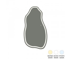 Καθρέπτης Wervia pakoworld led 60x2.5x120εκ