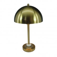 Επιτραπέζιο φωτιστικό Lustrous Inart Ε27 χρυσό μέταλλο Φ25x42εκ