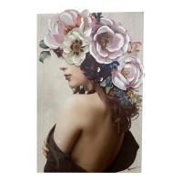 Πίνακας σε καμβά Bezira 3D Inart 60x3x90εκ