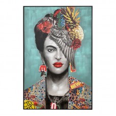 Πίνακας σε καμβά Frilo Inart με πλαίσιο 80x3x120εκ