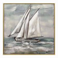 Πίνακας σε καμβά Siedo Inart με πλαίσιο 70x3.5x70εκ