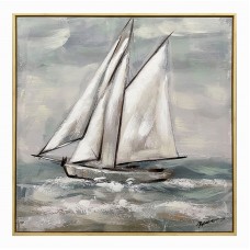 Πίνακας σε καμβά Siedo Inart με πλαίσιο 70x3.5x70εκ