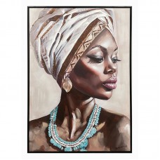 Πίνακας σε καμβά Zaira Inart με πλαίσιο 70x3.5x100εκ