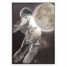 Πίνακας σε καμβά Mallo Ι 3D Inart με πλαίσιο 70x3.5x100εκ