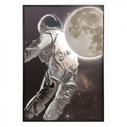 Πίνακας σε καμβά Mallo Ι 3D Inart με πλαίσιο 70x3.5x100εκ