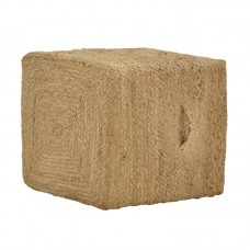 Σκαμπό Tresa Inart φυσικό 100% γιούτα 50x50x35εκ