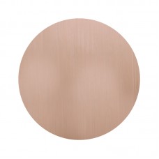 Επιφάνεια τραπεζιού Tredial pakoworld τ.Werzalit μπεζ Φ70εκ