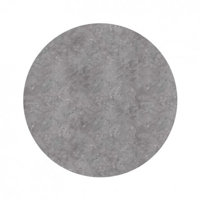 Επιφάνεια τραπεζιού Fenzo pakoworld τ.Werzalit γκρι μαρμάρου Φ60εκ