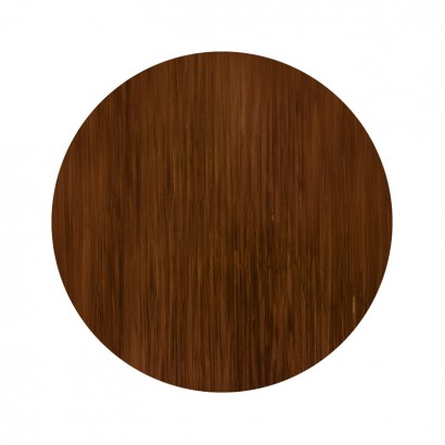 Επιφάνεια τραπεζιού Jedre pakoworld τ.Werzalit καρυδί Φ60εκ