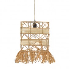 Φωτιστικό οροφής Crossio Inart E27 φυσικό Φ30x110εκ