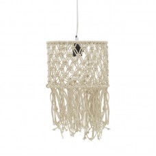 Φωτιστικό οροφής Zelian Inart E27 φυσικό Φ25x100εκ