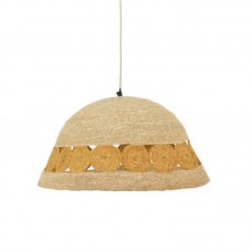 Φωτιστικό οροφής Gervi Inart E27 φυσικό Φ50x110εκ