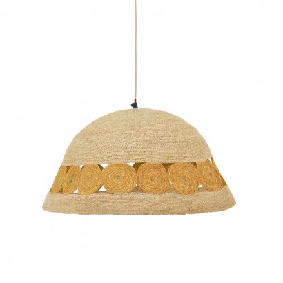 Φωτιστικό οροφής Gervi Inart E27 φυσικό Φ50x110εκ