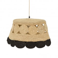 Φωτιστικό οροφής Lozir Inart E27 φυσικό Φ60x110εκ